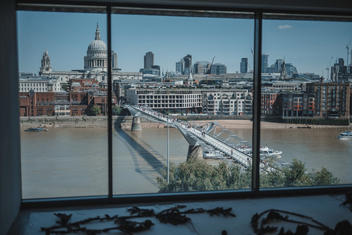 St. Paul's Cathedral vanuit het Tate Modern