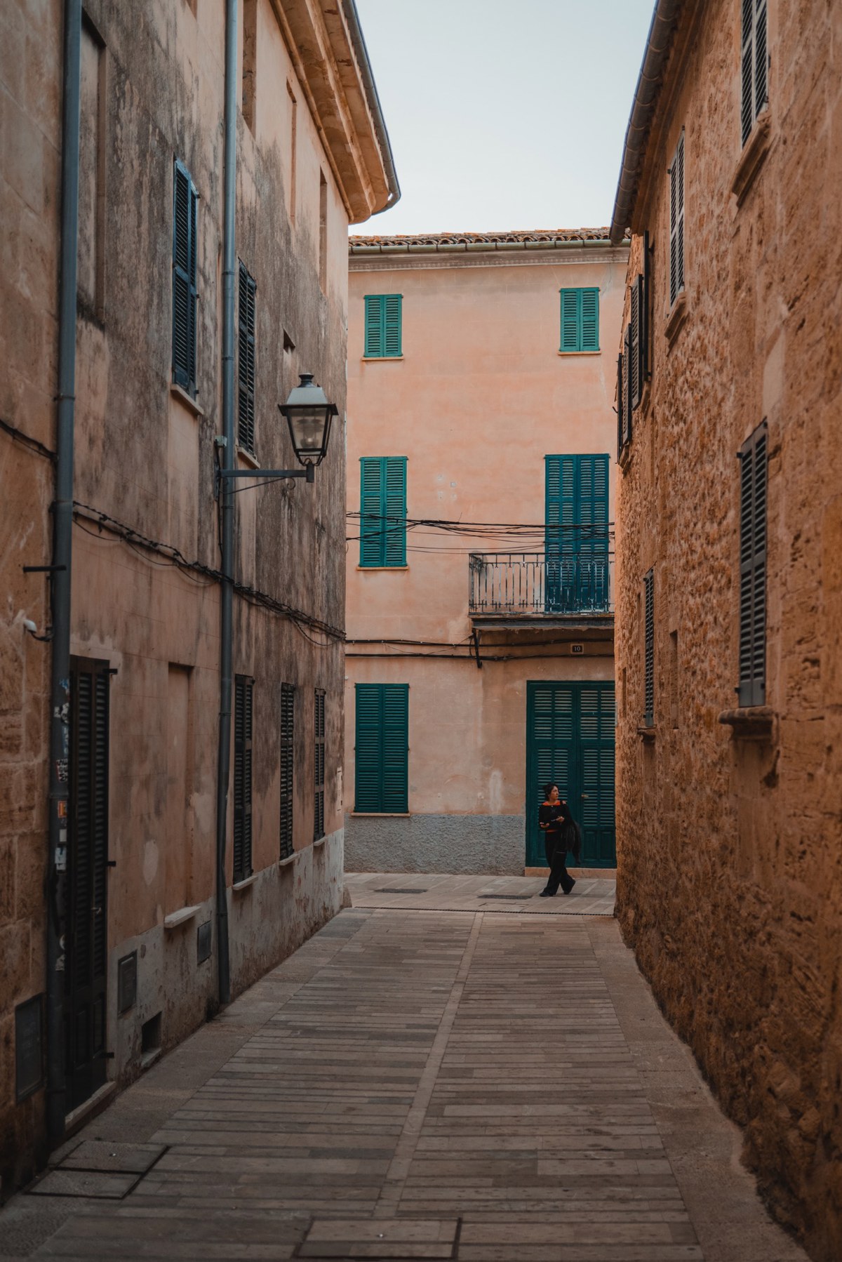 Een straat in Alcudia
