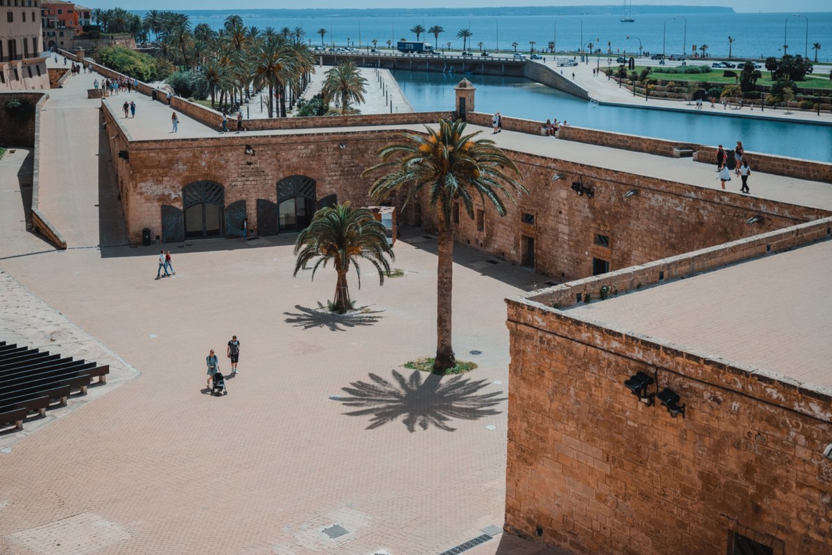 In Palma bij de kathedraal