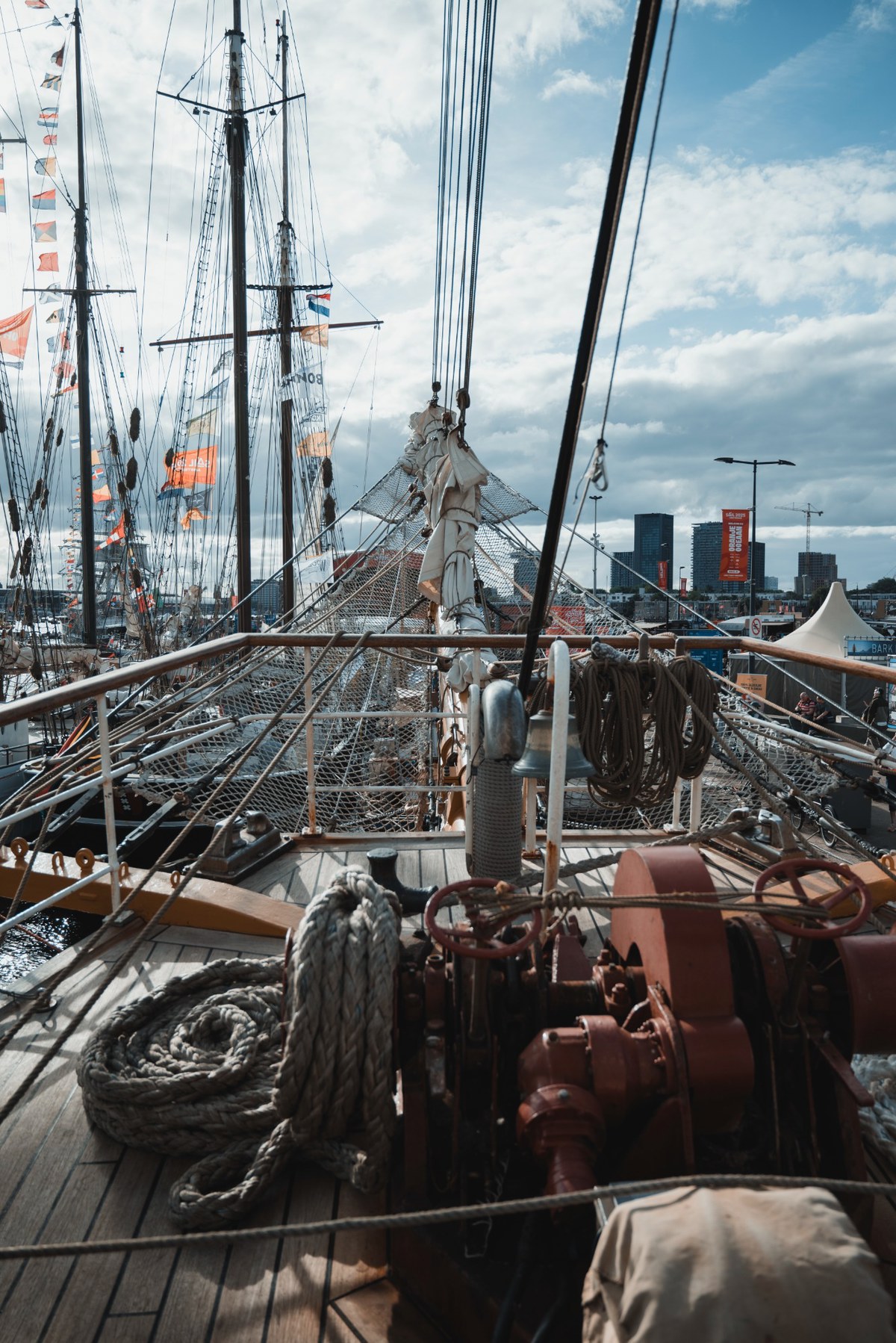 De voorzijde van de Bark Europa