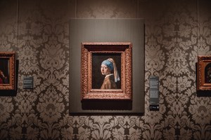 Het Meisje met de Parel van Rembrandt van Rijn in het Mauritshuis