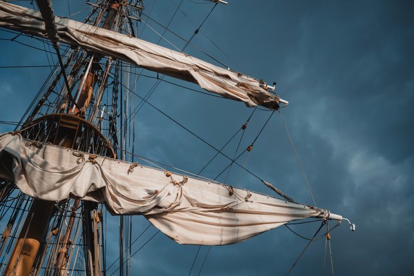 Borrel DVME op Bark Europa tijdens SAIL